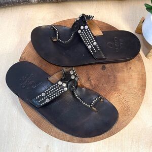 Calleen Cordero | The Karma Sandal in Brown Size 9